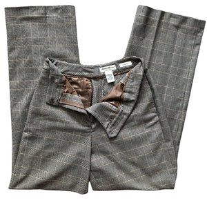 Eddie Bauer Check Tweed Stretch Trousers